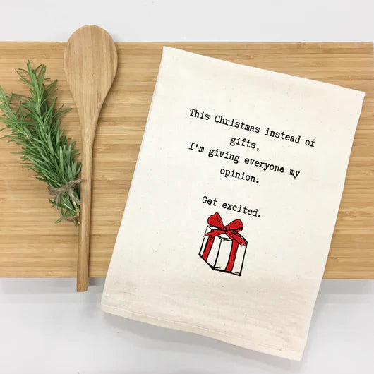 This Year Instead of Christmas Kitchen Towel-0