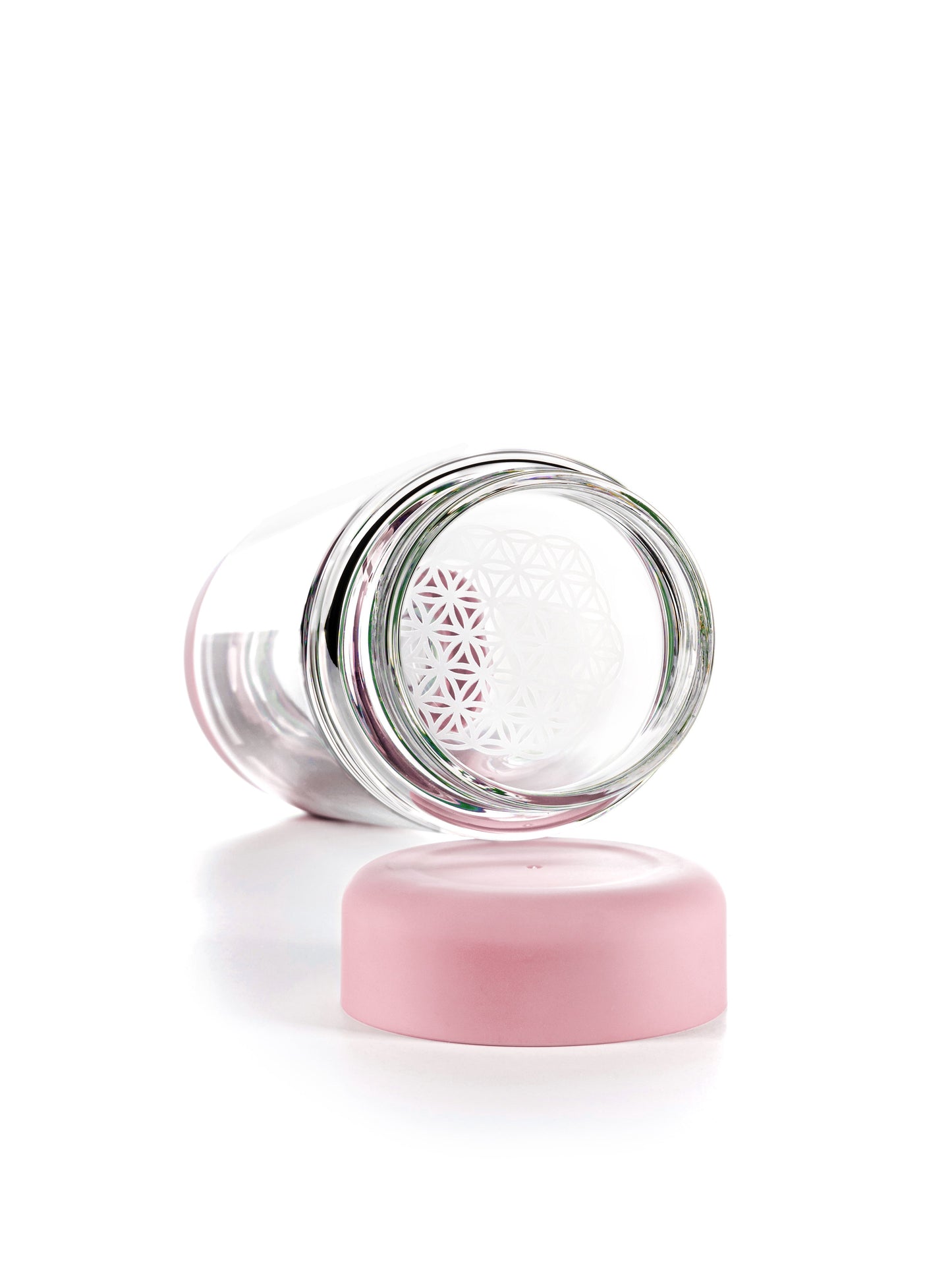 inu! ROSE | The Original DIY Crystal Water Bottle with Rose Quartz