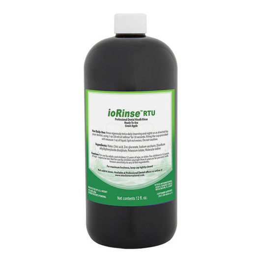 IoTech ioRinse RTU Ready-To-Use Mouth Rinse - Green Apple-0
