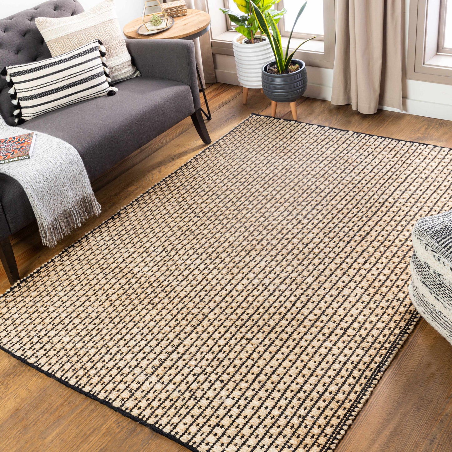Iqaluit Natural Jute Rug-1