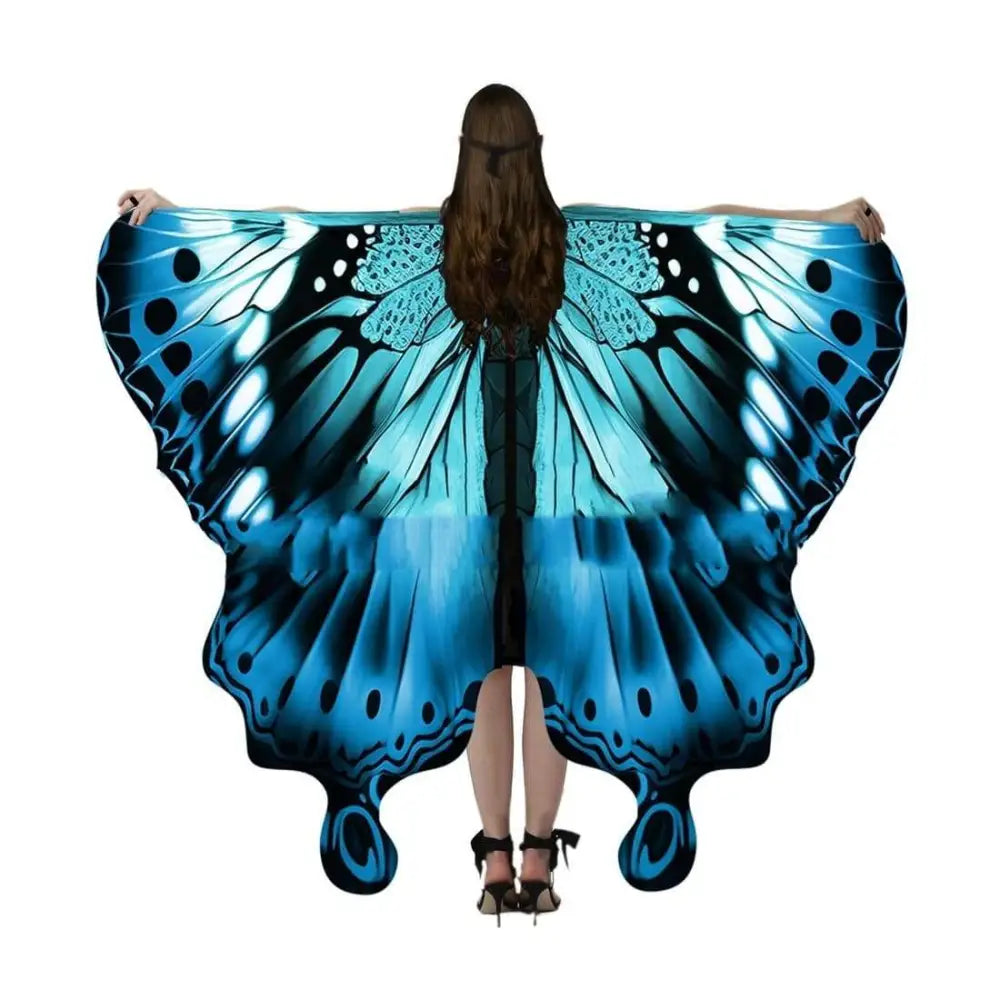 Iridescent Butterfly Talma Halloween Costume