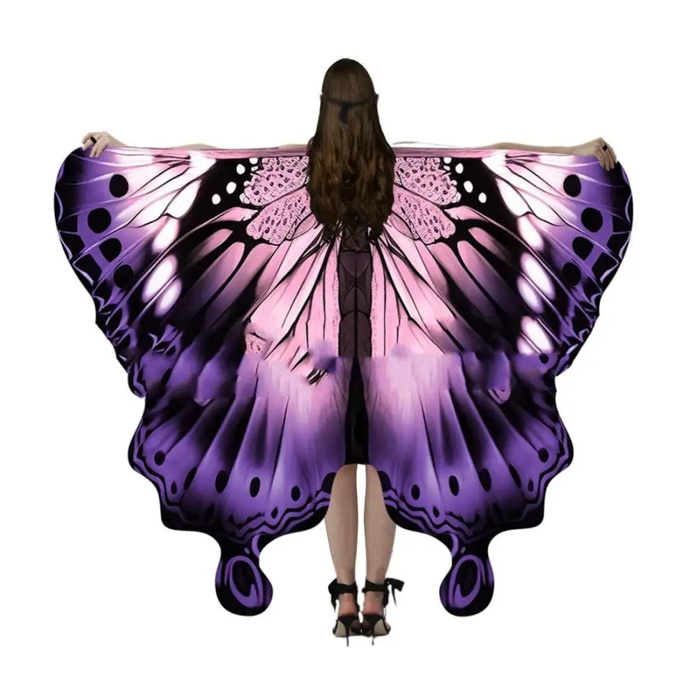 Iridescent Butterfly Talma Halloween Costume