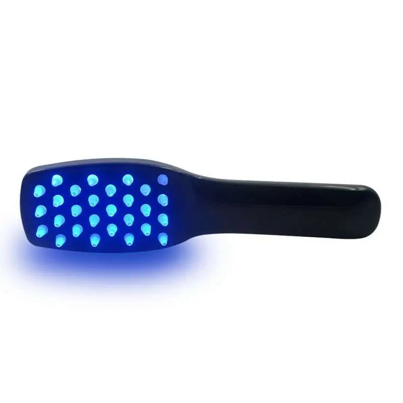 Iridescent hair care phototherapy LED comb