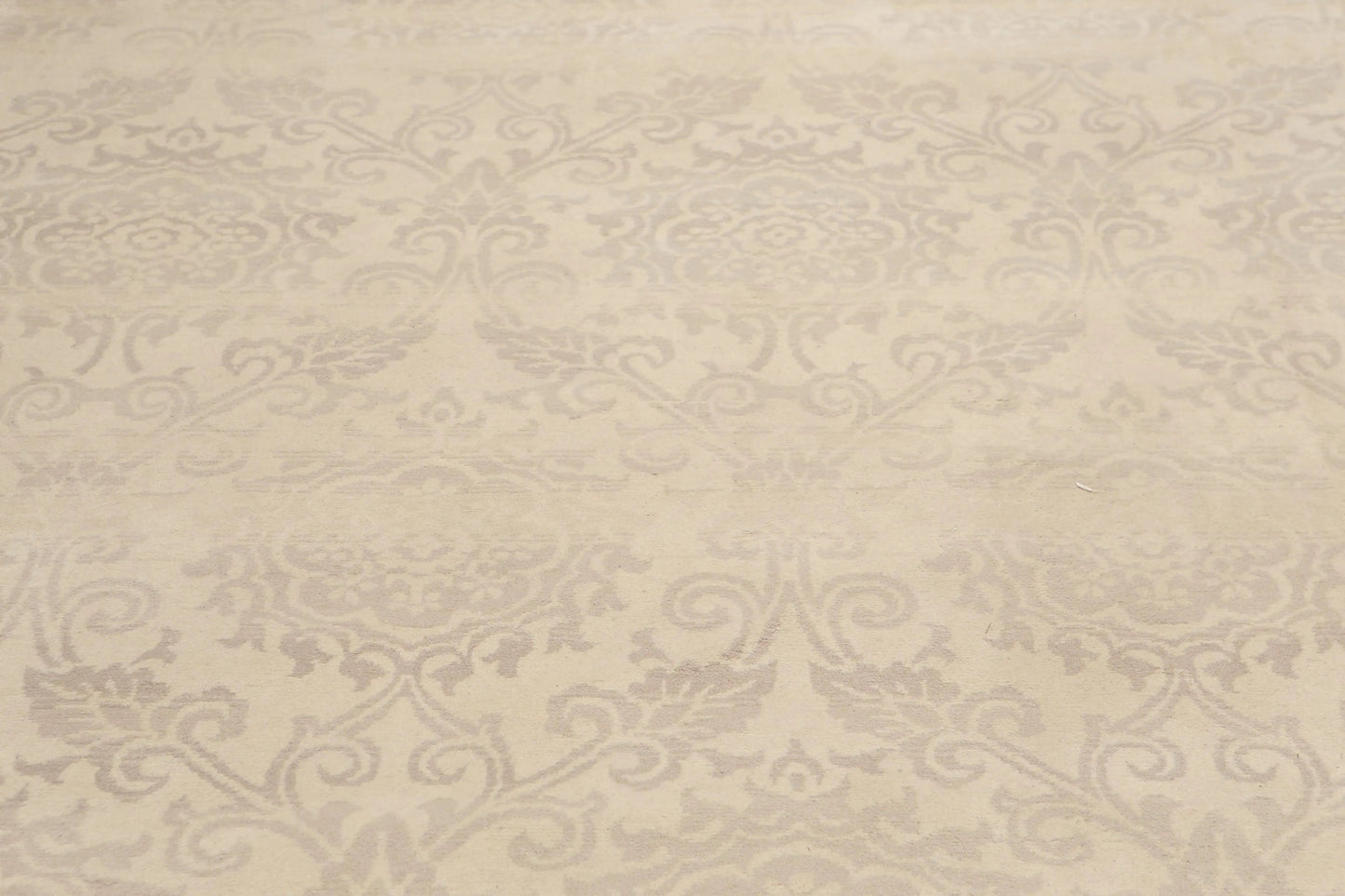 6' x 9' Hand Knotted Floral Traditional Oriental Wool Area rug Beige-4