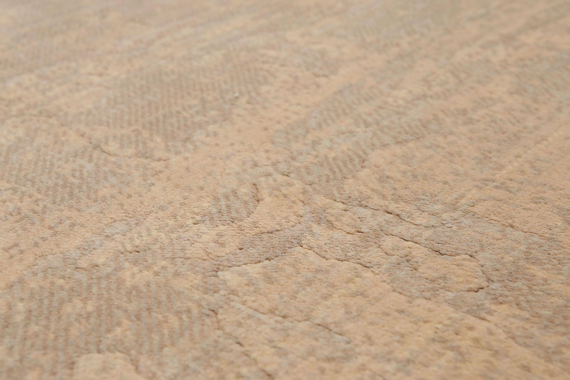 5' x 7' Handmade Modern 100% Wool Area rug Tan-1