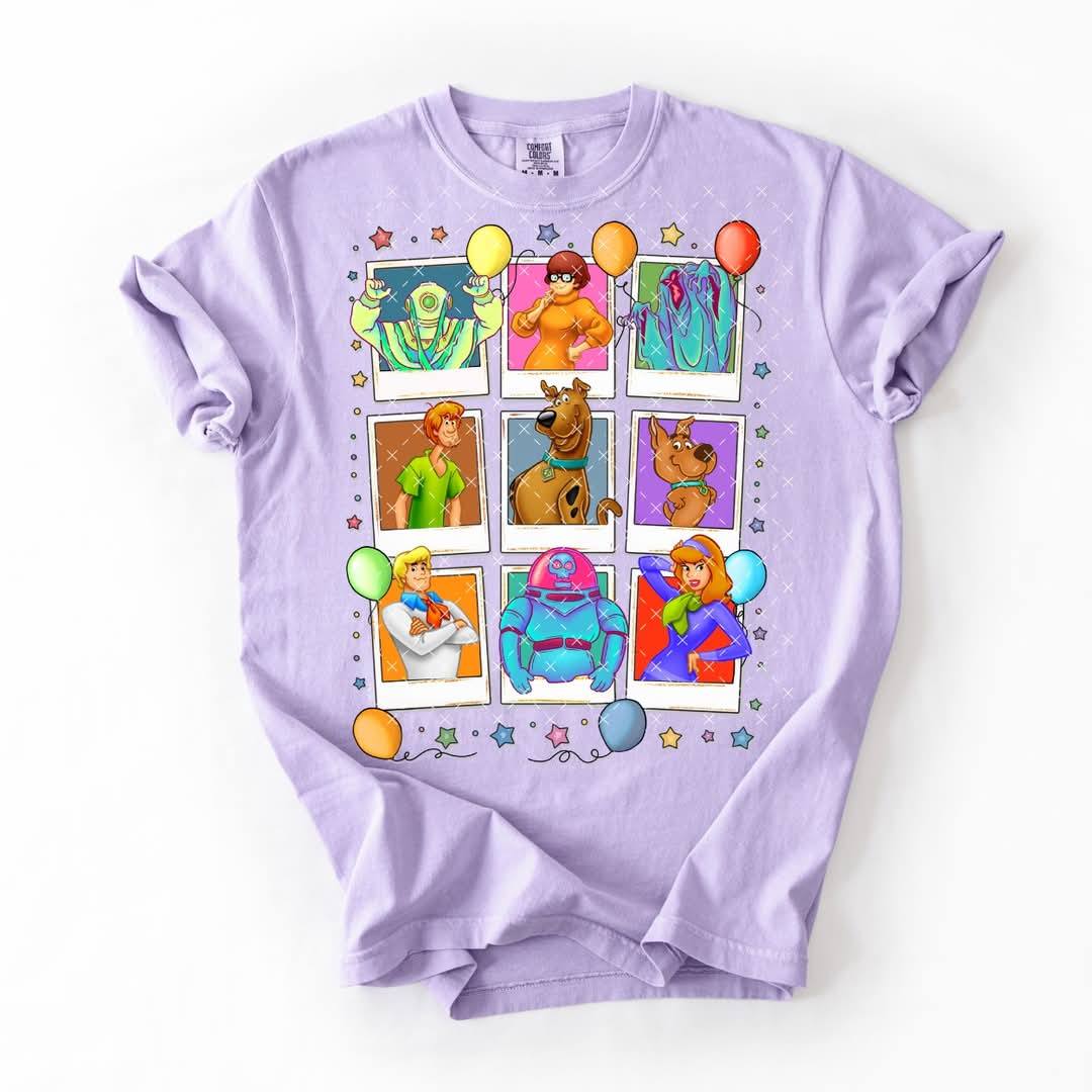 Scooby Polaroid Graphic Tee