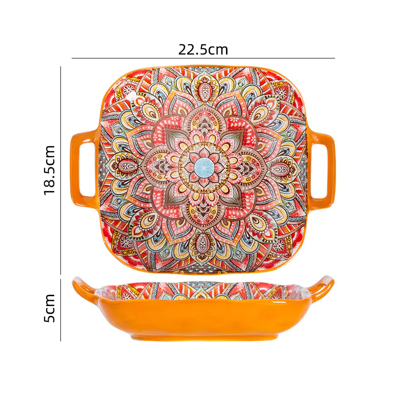 Bohemian Ceramic Tableware