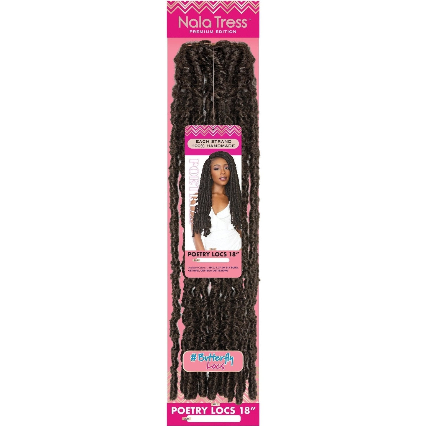 Janet Collection Nala Tress Premium Edition Poetry Locs 18"