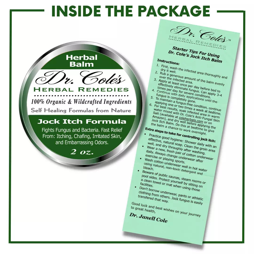 Dr. Cole's Organic Jock Itch Ointment SixPak-3
