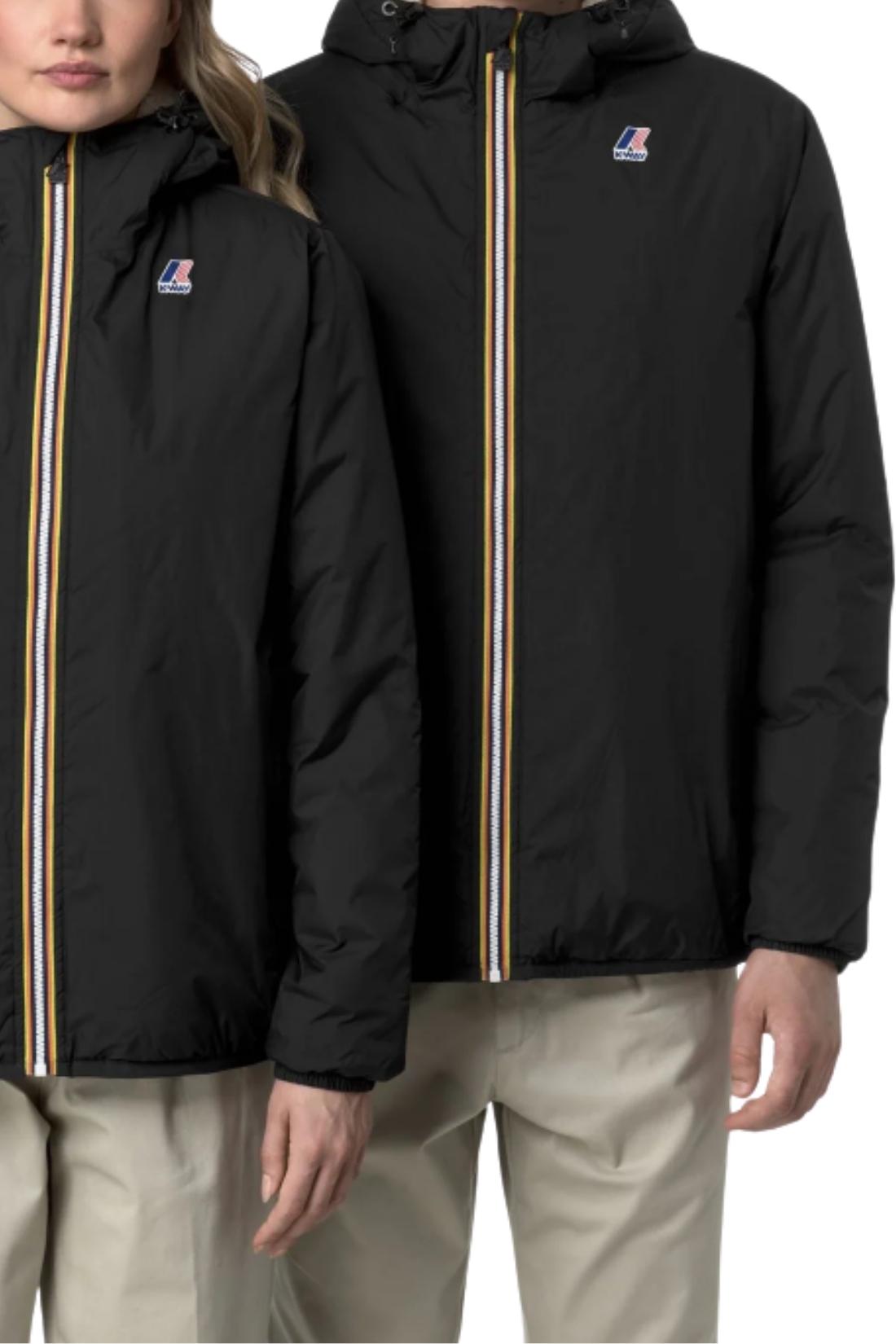 K-WAY - Unisex Le Vrai 4.0 Claude Orsetto waterproof jacket - Size L-1