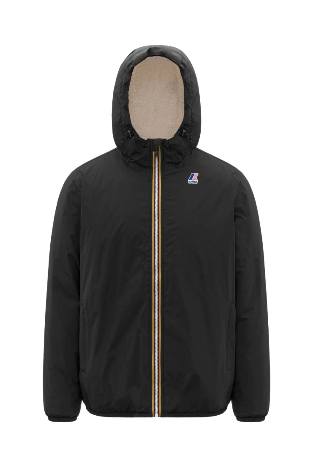 K-WAY - Unisex Le Vrai 4.0 Claude Orsetto waterproof jacket - Size L-0