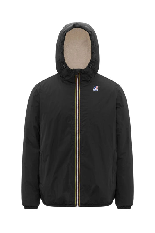 K-WAY - Unisex Le Vrai 4.0 Claude Orsetto waterproof jacket - Size L-0