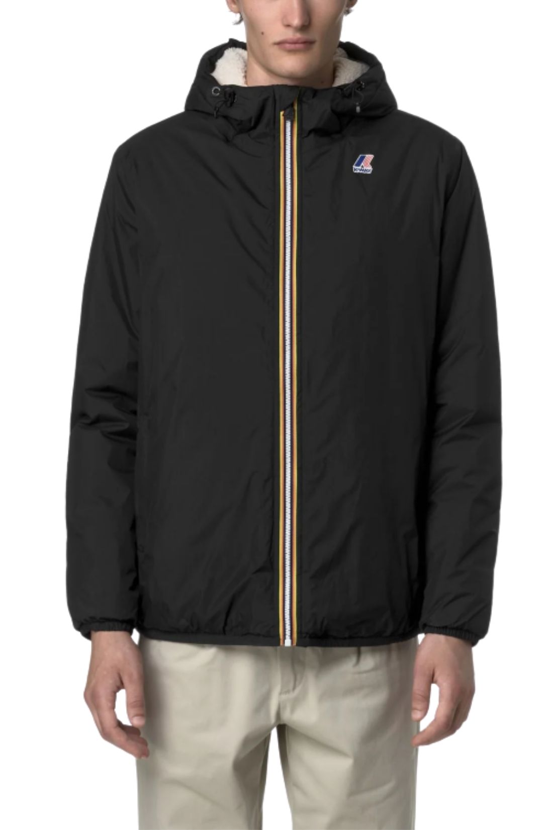 K-WAY - Unisex Le Vrai 4.0 Claude Orsetto waterproof jacket - Size L-2