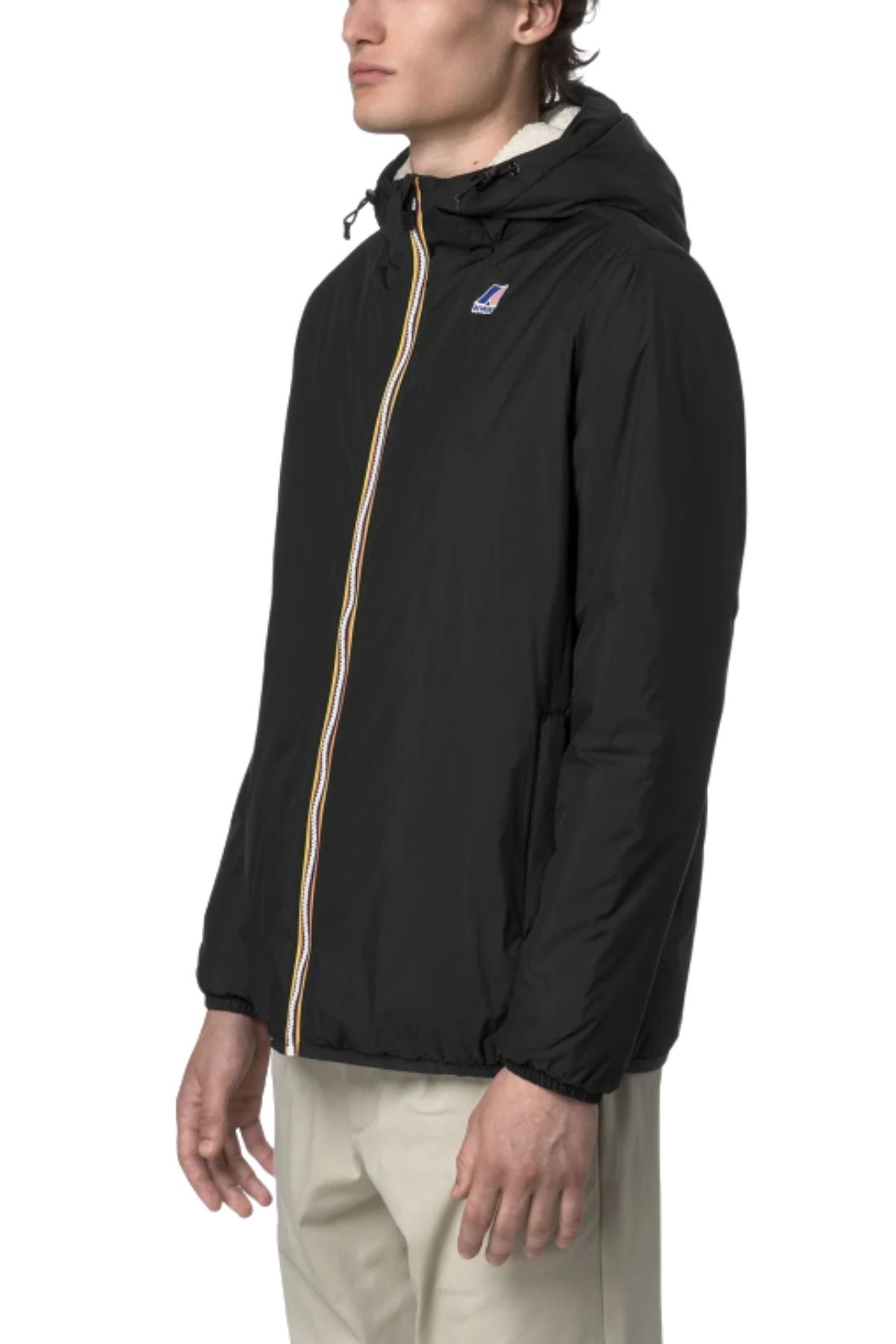 K-WAY - Unisex Le Vrai 4.0 Claude Orsetto waterproof jacket - Size L-3