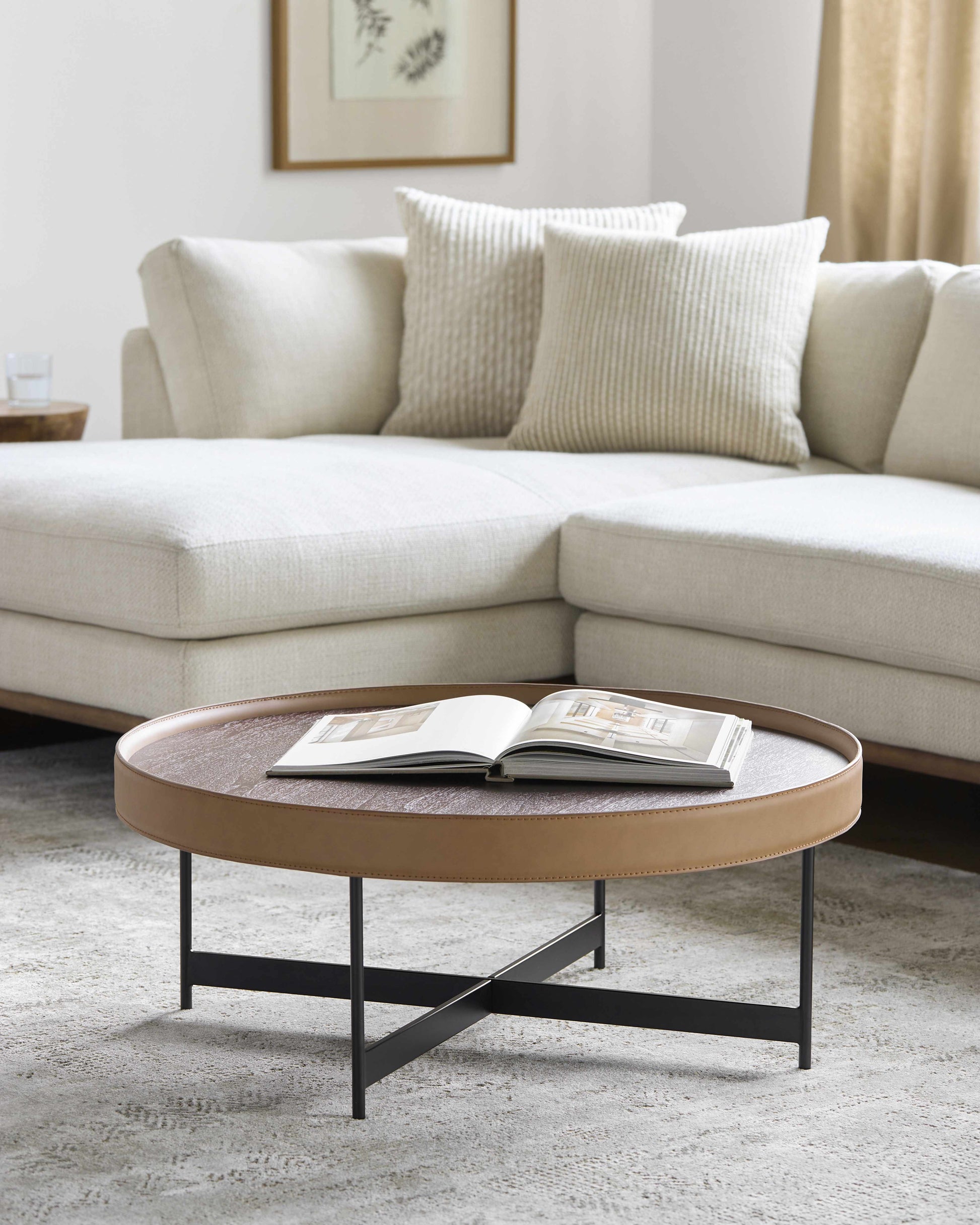 Kokrajhar Round Coffee Table - Clearance-3