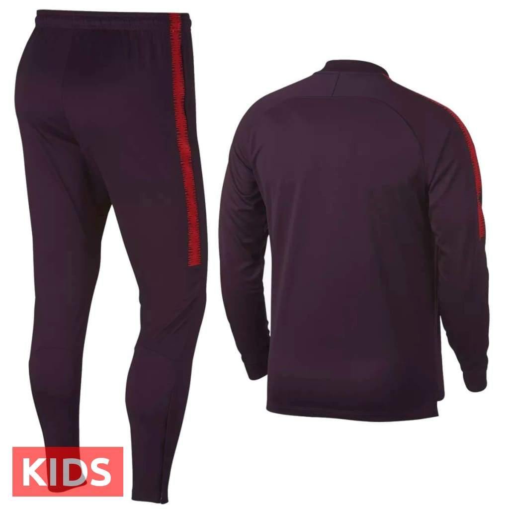 Kids - AS Roma Presentation Soccer Tracksuit 2018/19 - Nike-1