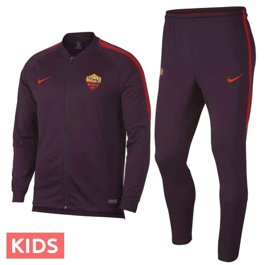 Kids - AS Roma Presentation Soccer Tracksuit 2018/19 - Nike-0