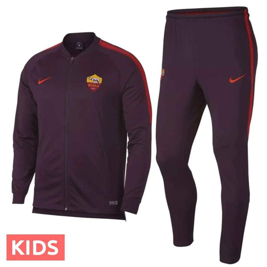 Kids - AS Roma Presentation Soccer Tracksuit 2018/19 - Nike-0