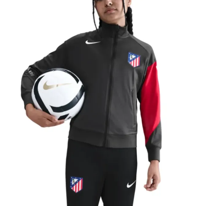 Kids - grey Atletico Madrid UCL presentation tracksuit 2025/26 - Nike-0