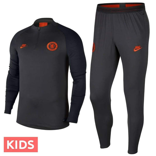 Kids - Chelsea UCL training technical soccer tracksuit 2019/20 - Nike-0