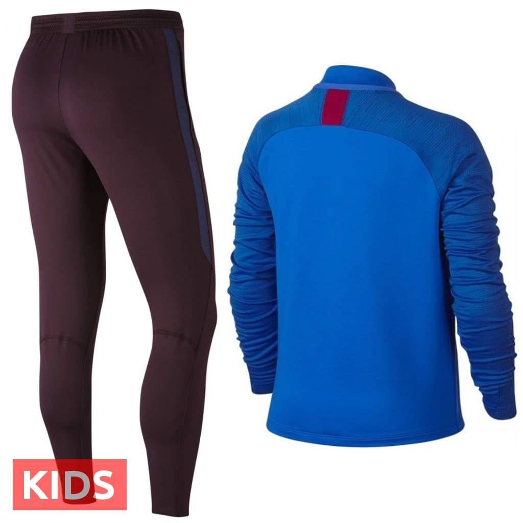 Kids - FC Barcelona soccer training technical tracksuit 2019/20 - Nike-1