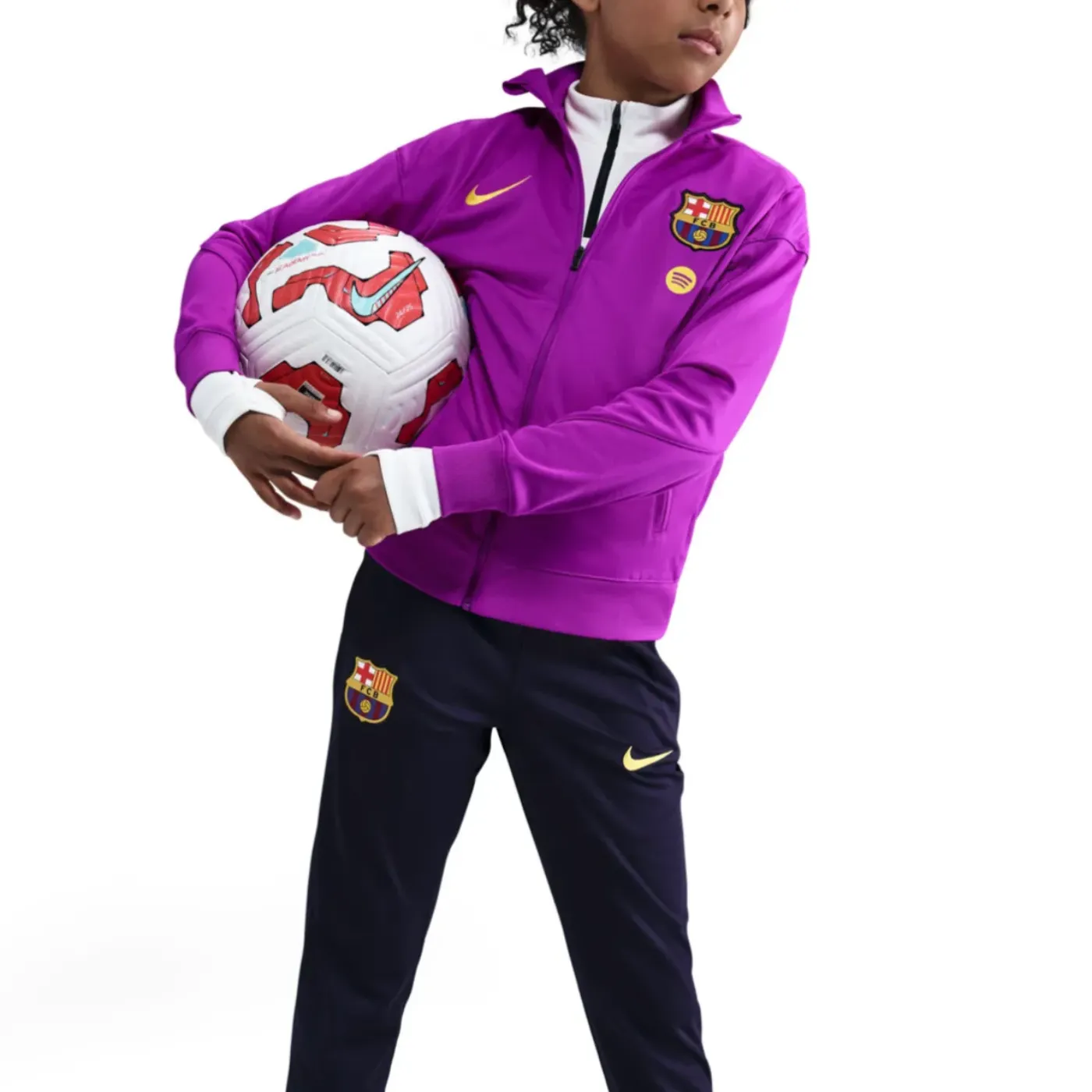 Kids - FC Barcelona training presentation tracksuit 2025/26 - Nike-4