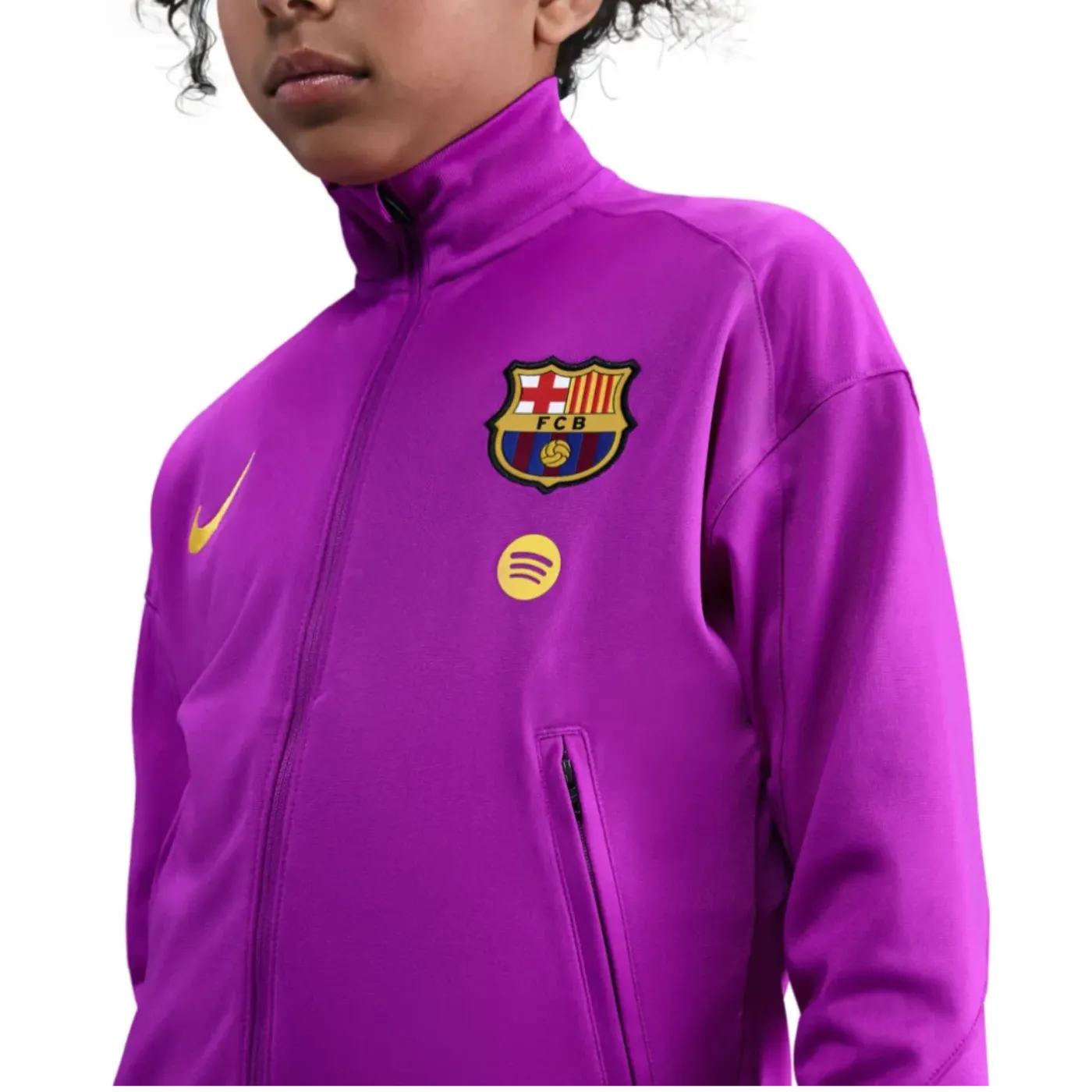 Kids - FC Barcelona training presentation tracksuit 2025/26 - Nike-2