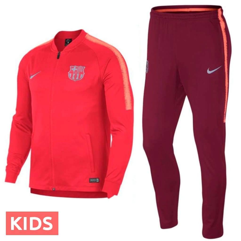 Kids - FC Barcelona UCL presentation soccer tracksuit 2018/19 - Nike-0