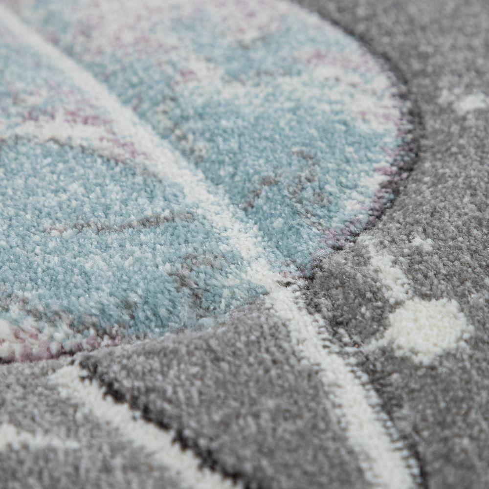 Kids Galaxy Rug Outer Space For Nursery In Grey-2