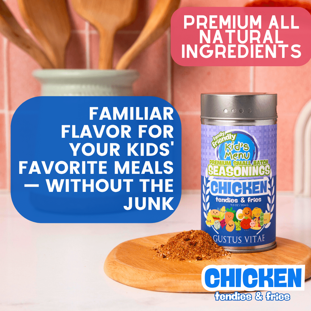 Kid’s Menu: Chicken - Tendies & Fries Gourmet Seasoning Mix-1