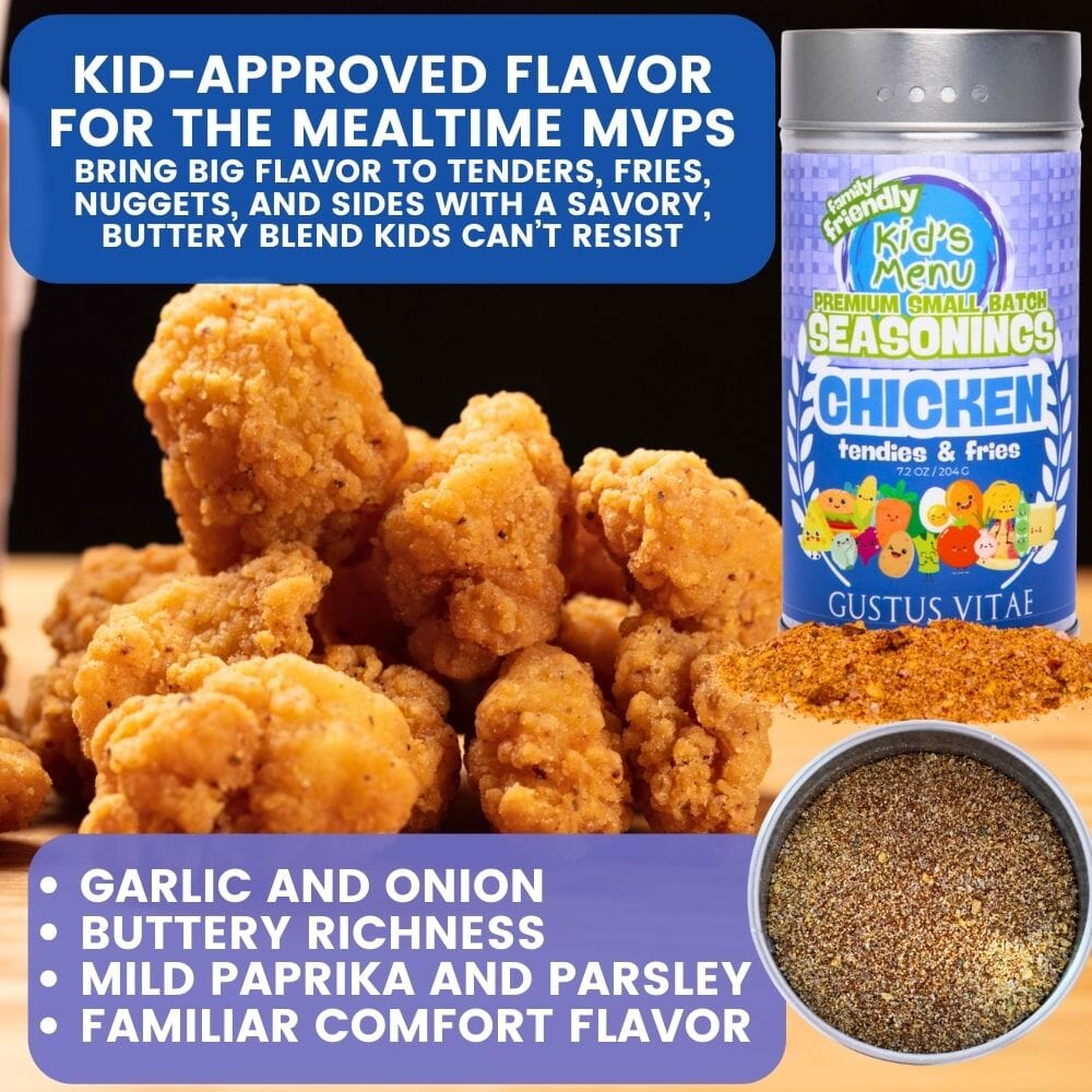 Kid's Menu Deluxe Seasoning Collection | Set of 6 XL Tins-3
