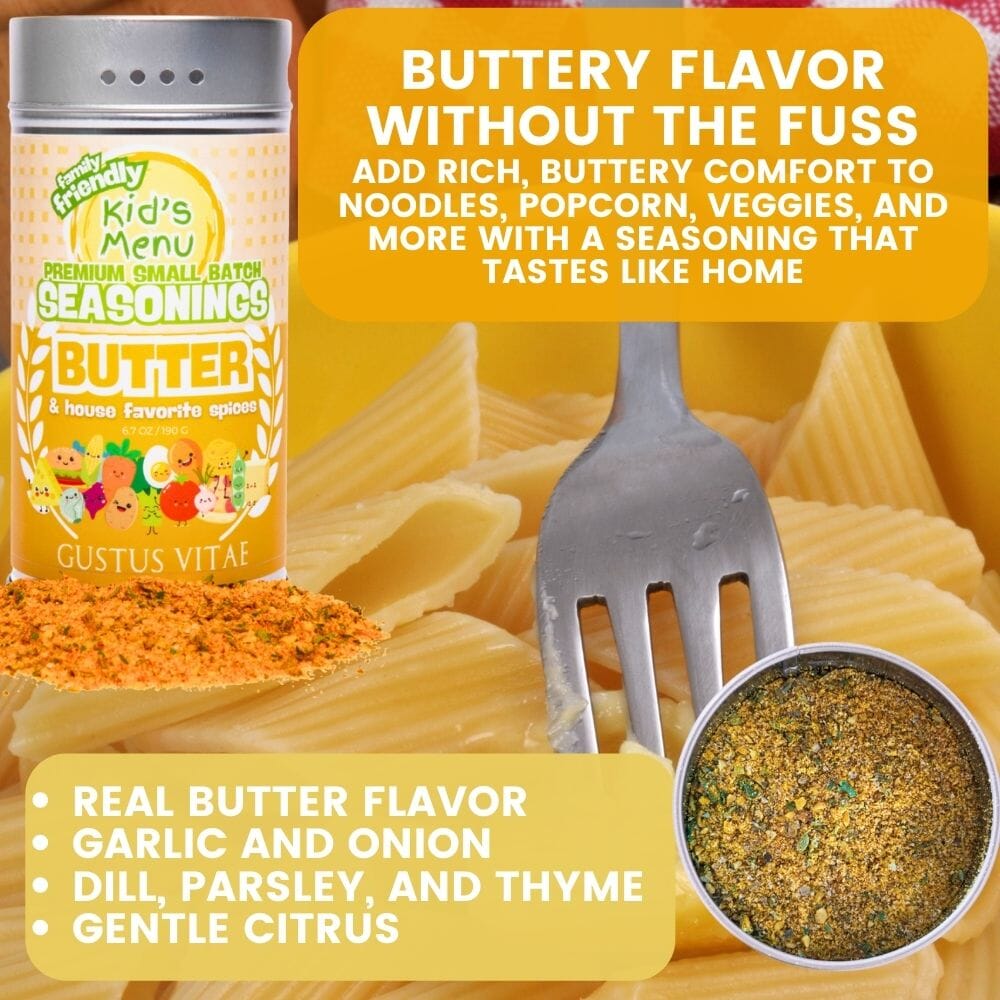Kid's Menu Deluxe Seasoning Collection | Set of 6 XL Tins-2