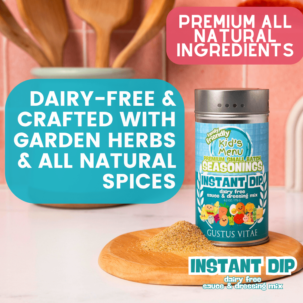 Kid’s Menu: Instant Dip: Dairy-Free Sauce & Dressing Mix-1