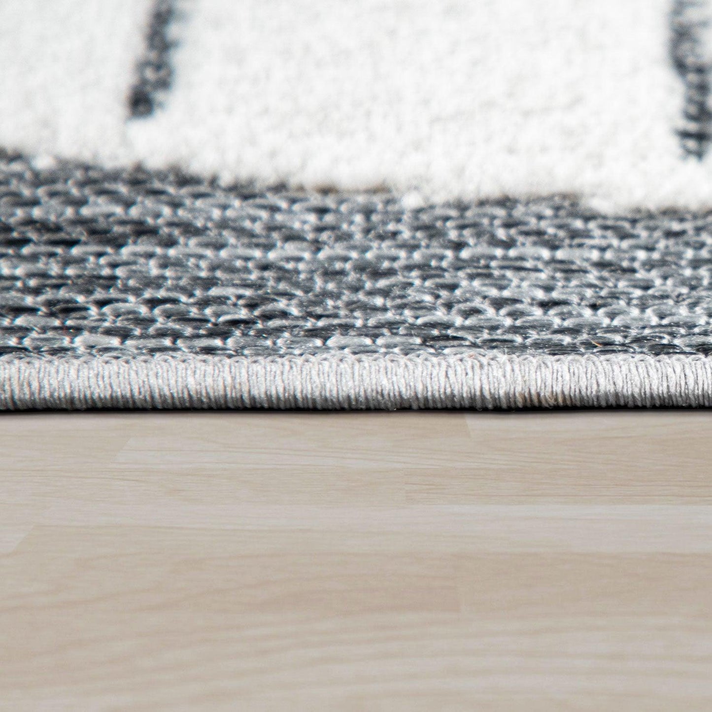 Kids Rug Tweet Happy Lion Play-Mat in Mottled Grey-4