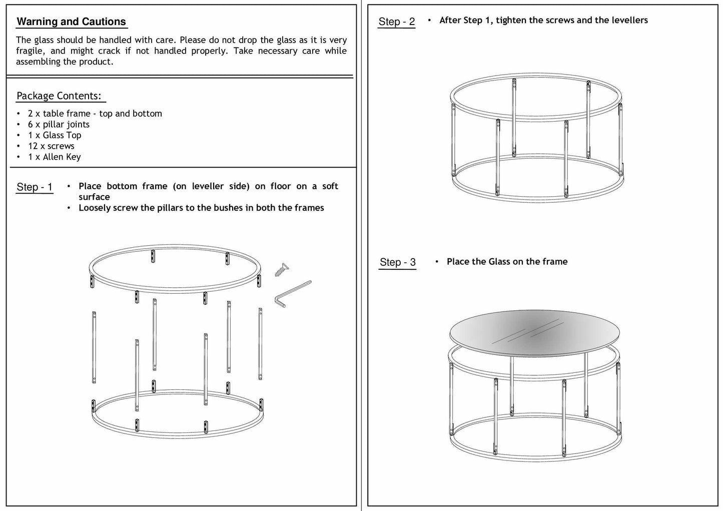 Kiku Coffee Table - Clearance-2