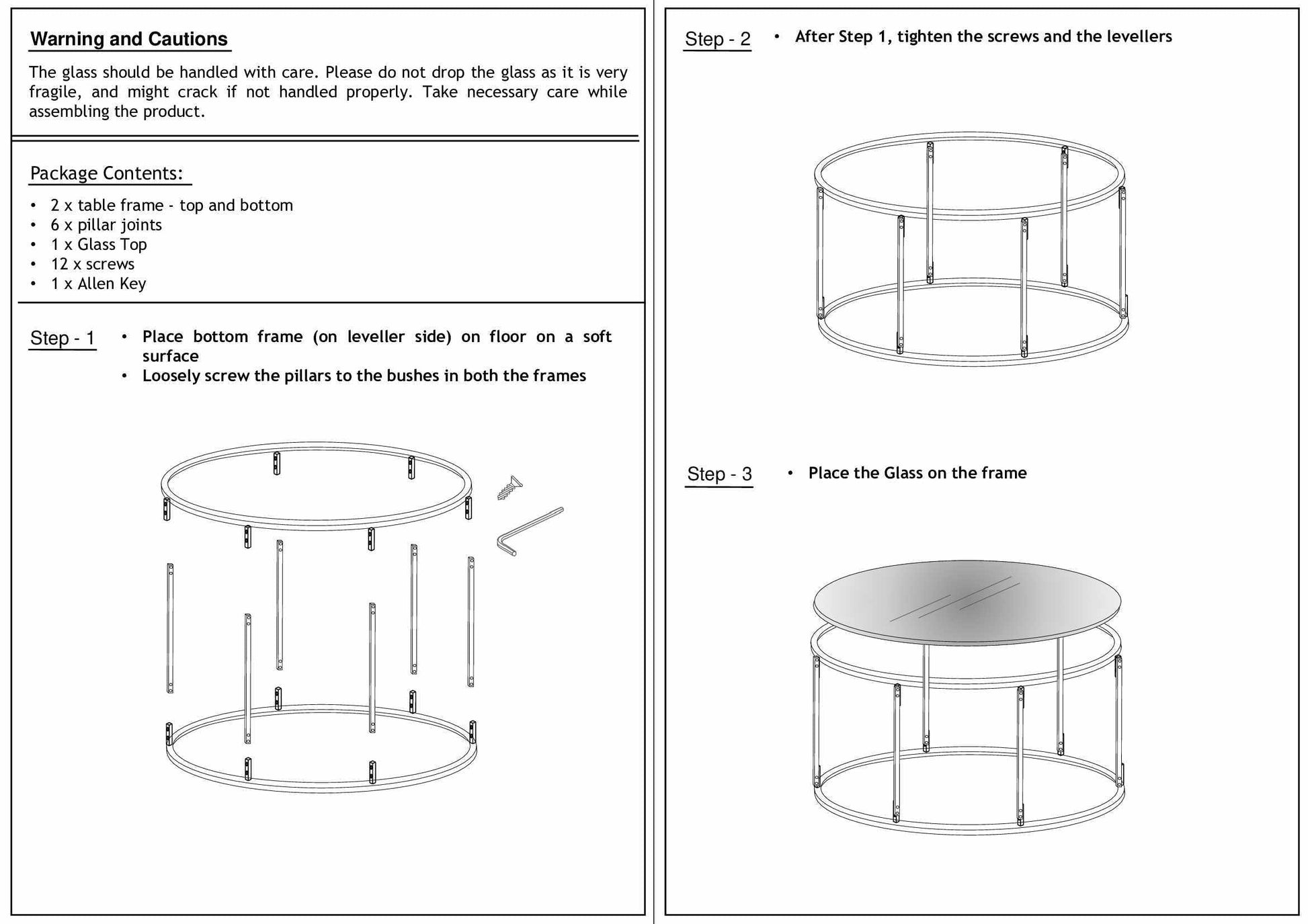 Kiku Coffee Table - Clearance-2