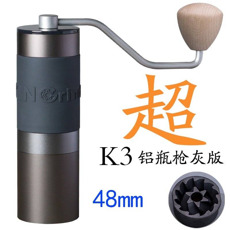 StepUP Coffee Manual Coffee Grinder Portable Mill – 38 mm & 48 mm Stainless Steel Burrs-2