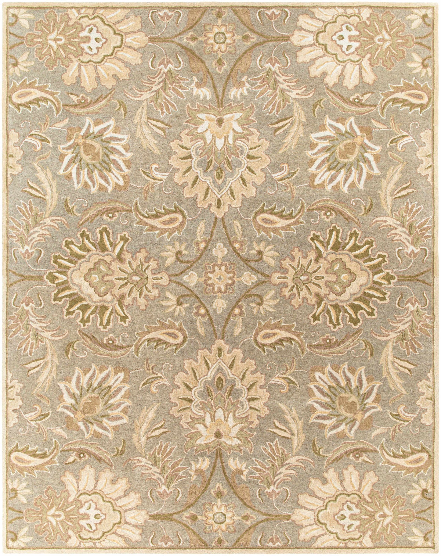 Chesterton Hand Tufted Ivory 1111 Area Rug-0