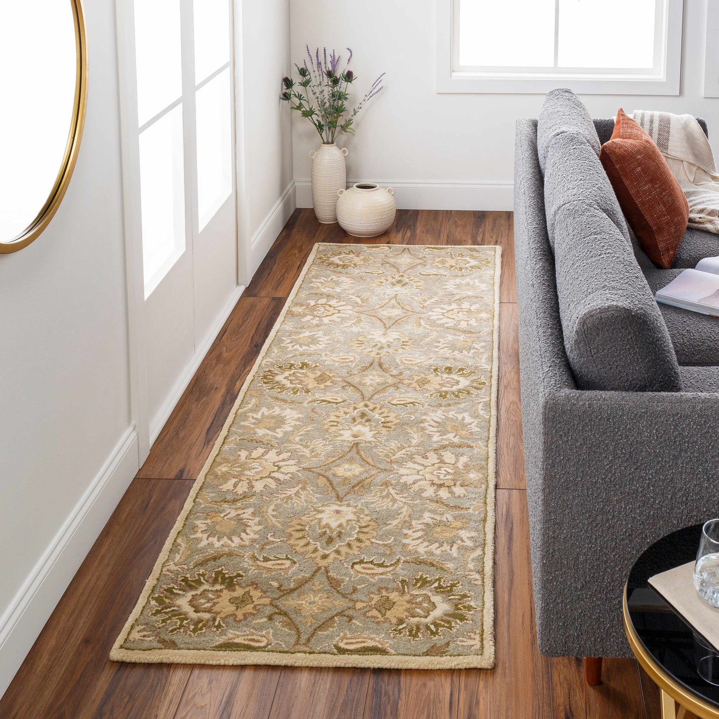 Chesterton Hand Tufted Ivory 1111 Area Rug-2