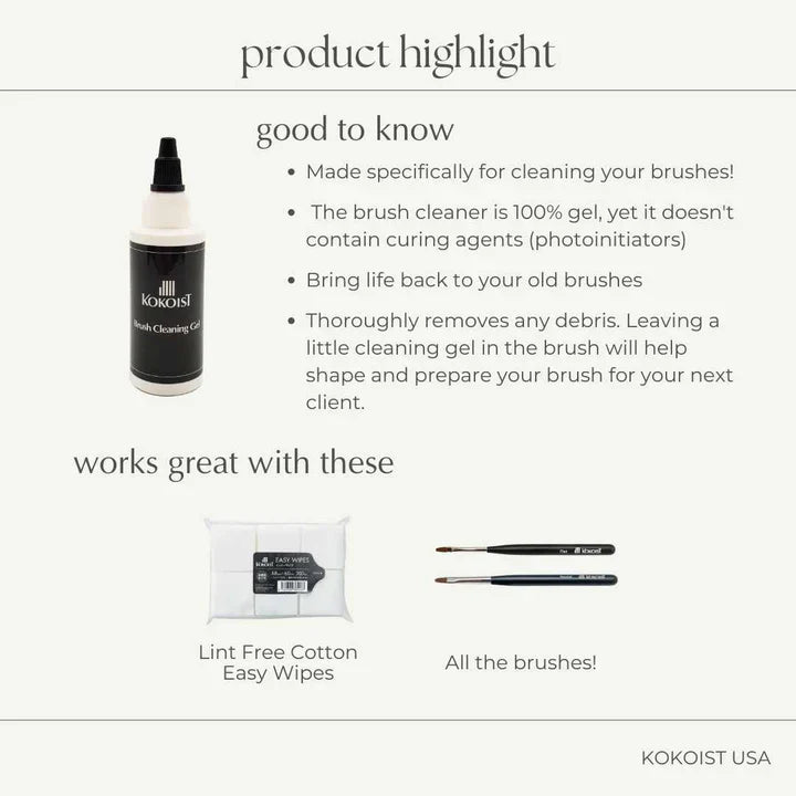Kokoist - Brush Cleaning Gel, 50g-1