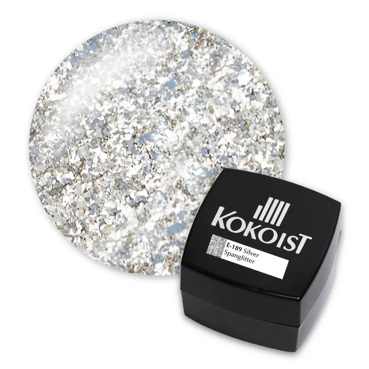 Kokoist - E-189 Silver Spanglitter-0