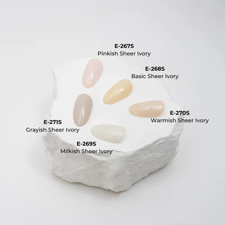 Kokoist - E-268S Basic Sheer Ivory-1
