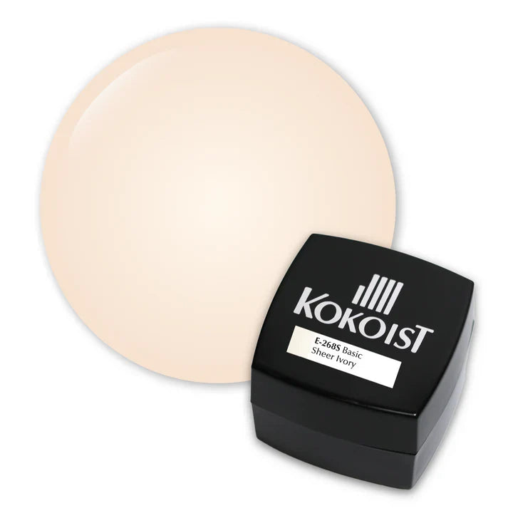 Kokoist - E-268S Basic Sheer Ivory-0