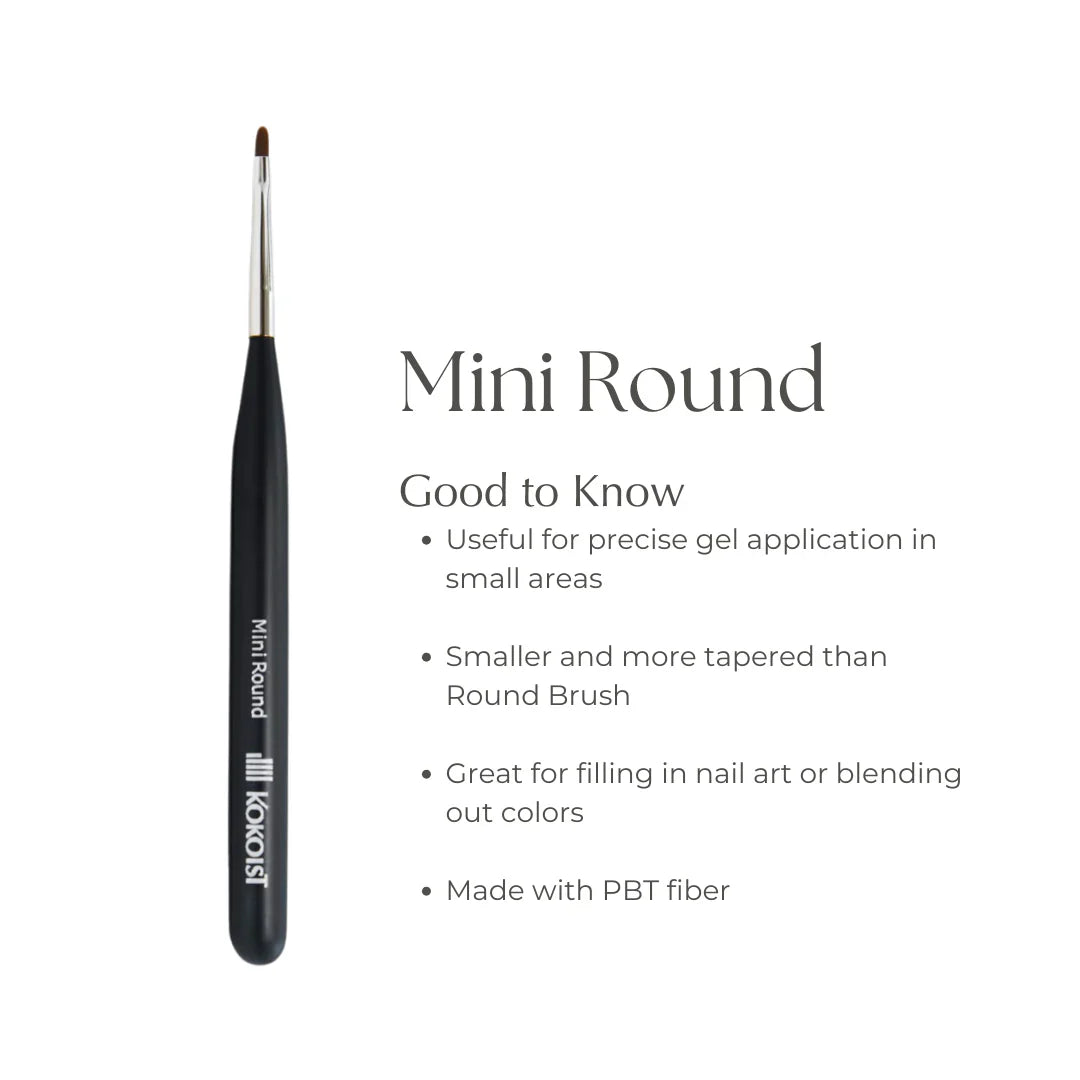 Kokoist - Mini Round Brush-2
