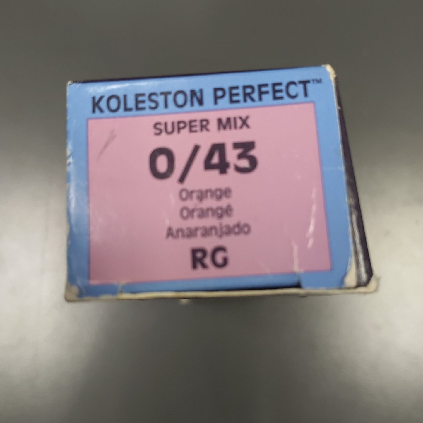 koleston perfect 0/43 color tube