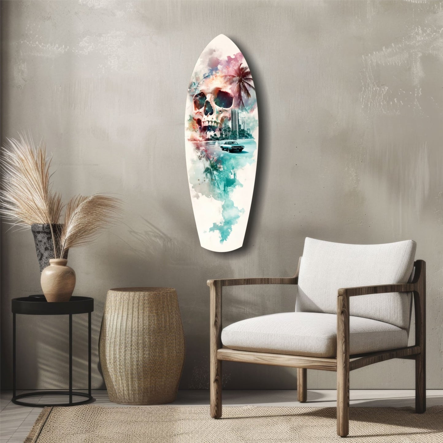 Miami Heat Glass Wall Art
