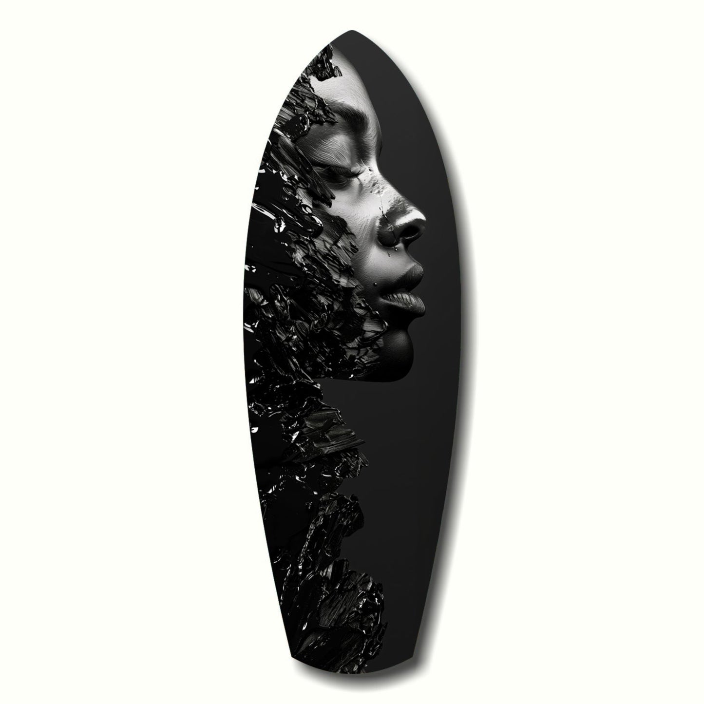 Woman Glass Wall Art