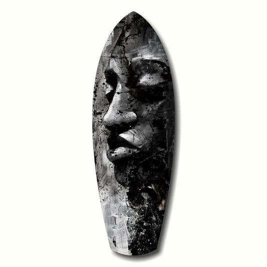 Woman Glass Wall Art