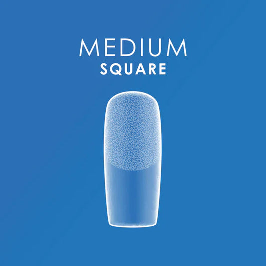 Kupa - Gelfinity EnrichRx Soft Gel Tips Square Medium, 550pc-0