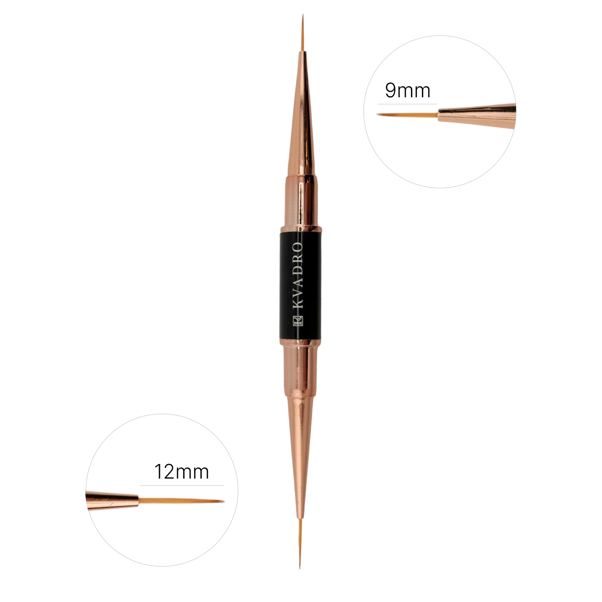 KVADRO - Double-Sided Brush (Liner 9mm + 12mm)-0